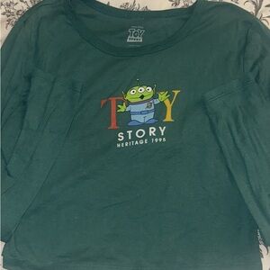 Green Crop Top for Women